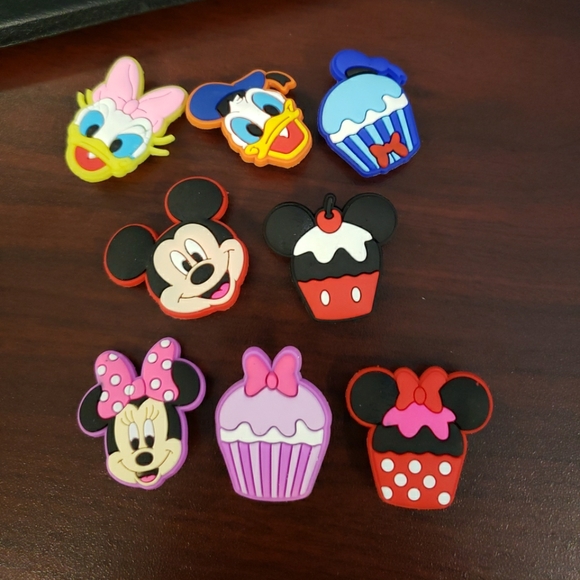 Other - New Set of 8 Disney Shoe Charms